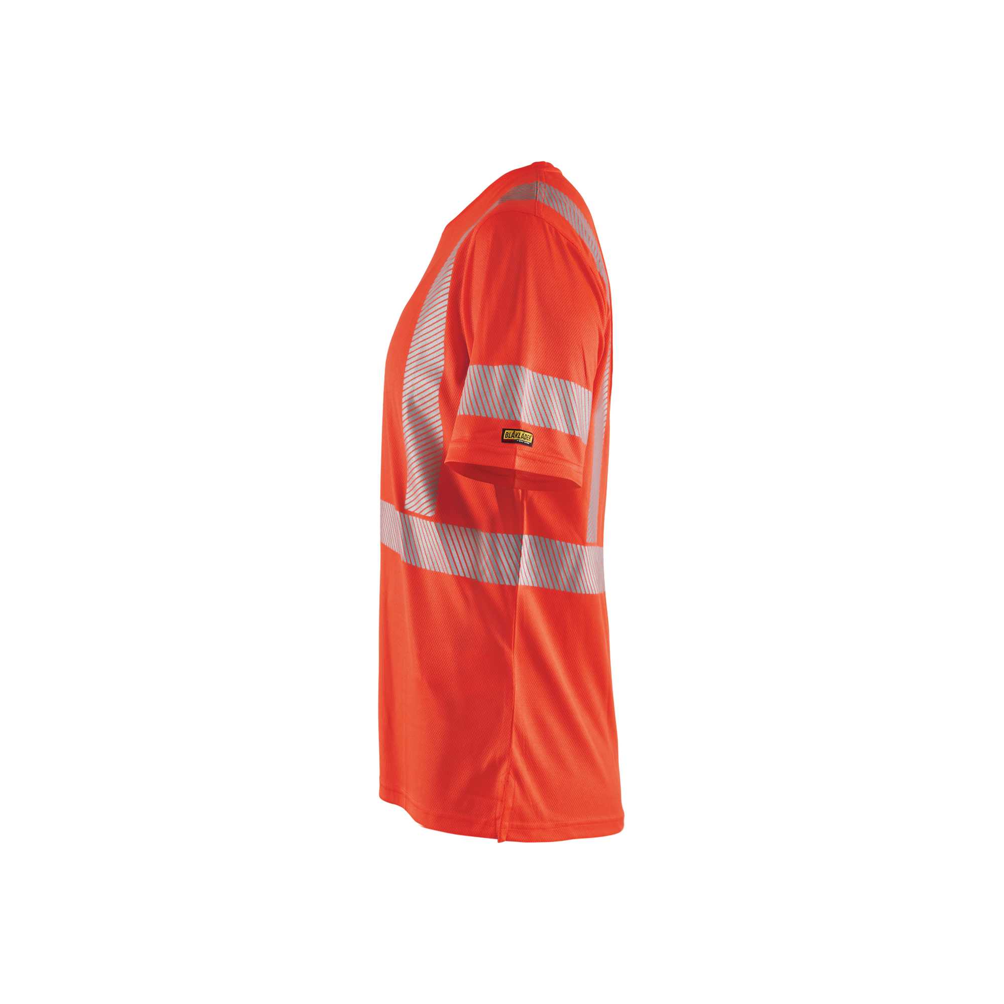 BLAKLADER 33361013 Women's UV protected Hi Vis T shirt Hi Vis Reflective Short Sleeve Work T-Shirt WOMEN - 100% Polyester